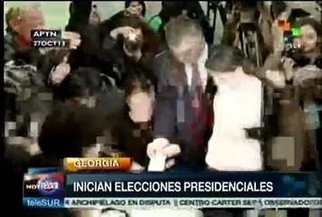 Eligen en Georgia a nuevo presidente