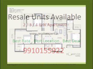 Ajnara Homes 121 Resale 9910155922 , Resale Ajnara Homes 121 Noida