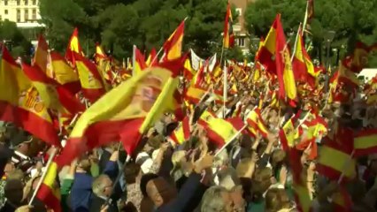 Vítimas do ETA protestam em Madri