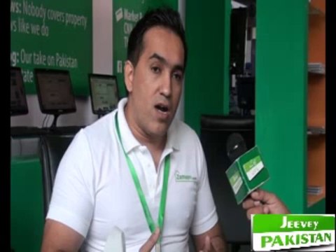 Zeshan Ali Khan Talked with Naveed Anjum Jeeveypakistan at Expo Lahore