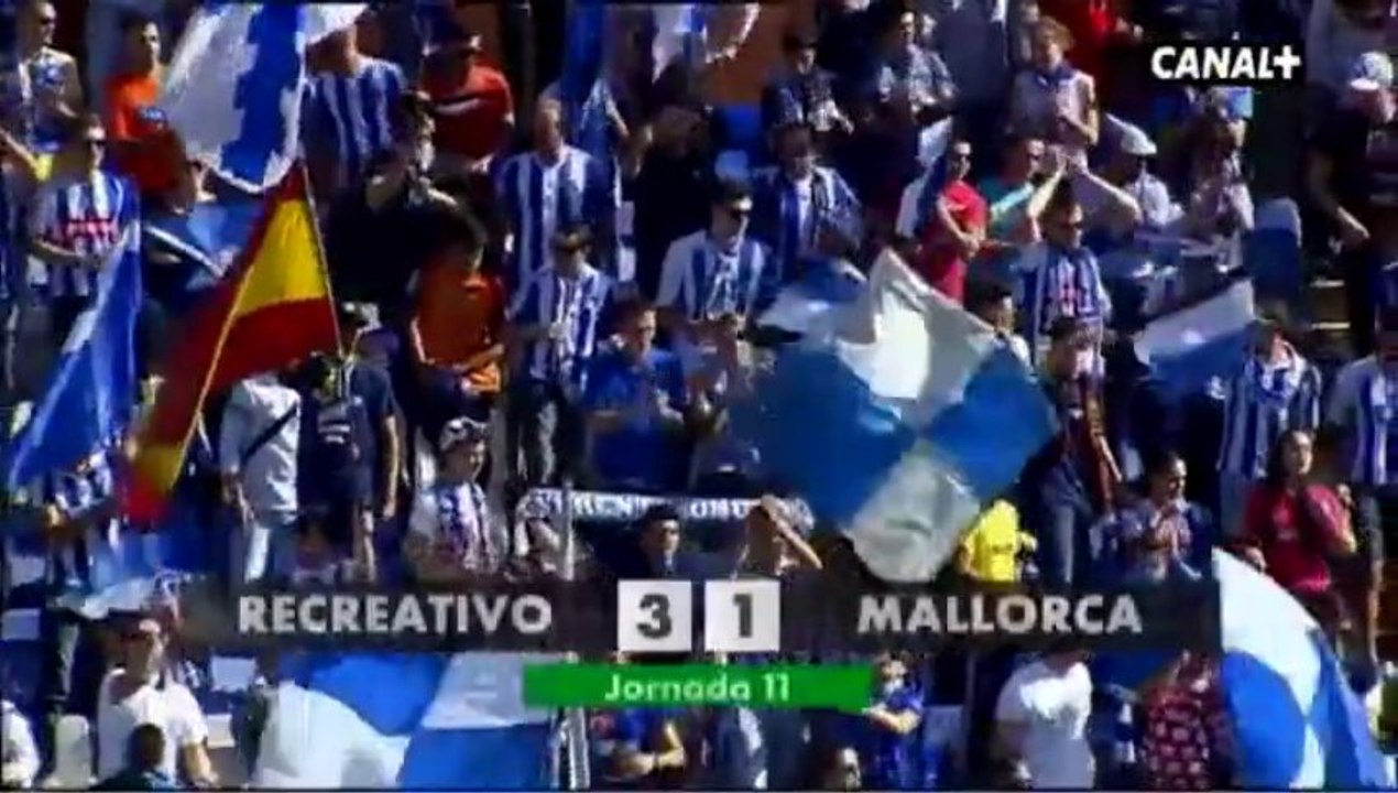 Liga Adelante RECREATIVO 3  MALLORCA 1