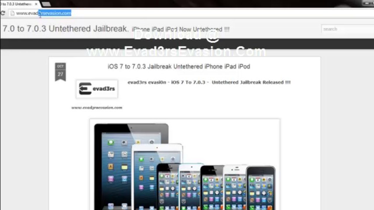Full IOS 7.0.3 Jailbreak Untethered Final Launch