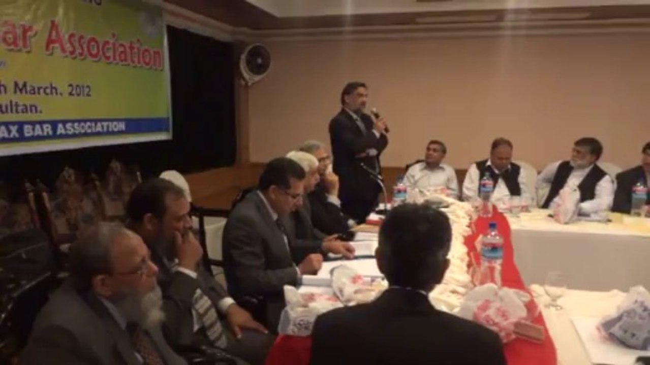 Vote of Thanks by Khalid Asad in PTBA AGM 24 March 2012