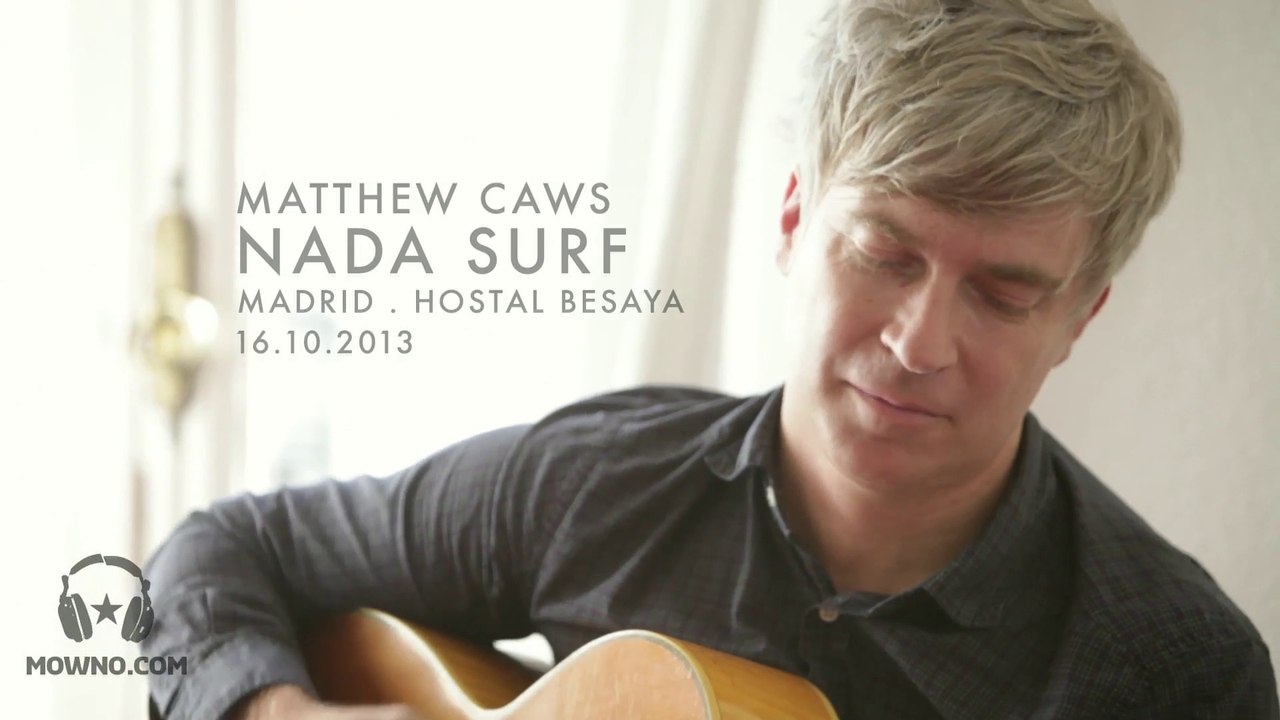 MATTHEW CAWS (Nada Surf) - Acoustic session in Madrid