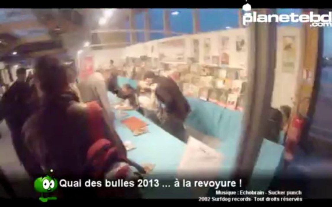 Quai des bulles de St Malo - édition 2013 - la fermeture