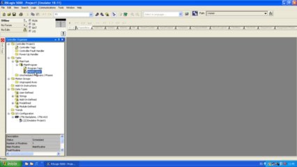 Initiate a Program on RSLogix 5000