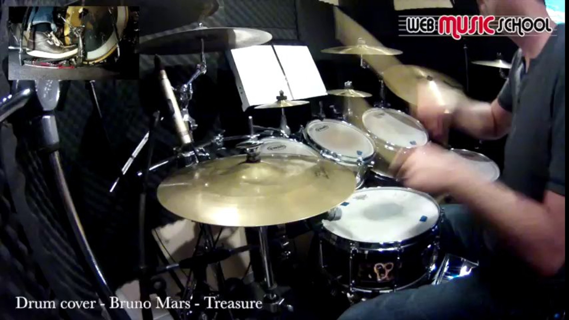 Bruno Mars - treasure - DRUM COVER - Vidéo Dailymotion