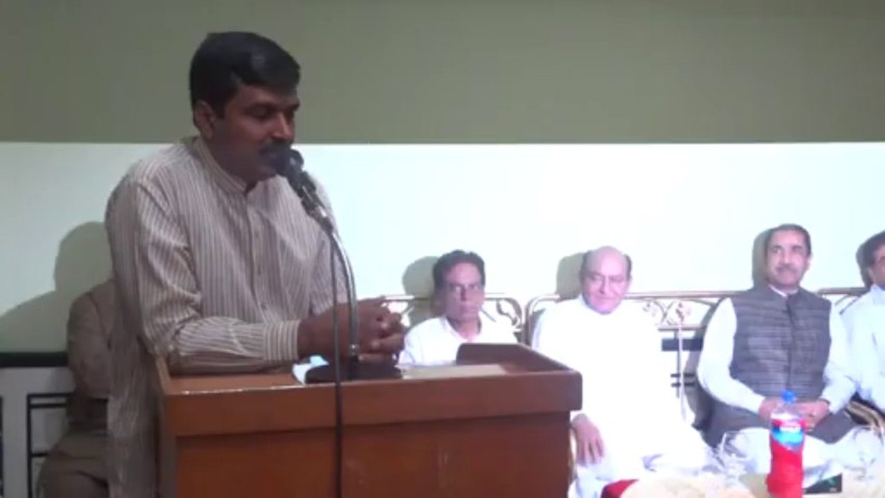 Address of Mr. Noor ul Amin Hotiana 4-5-2012