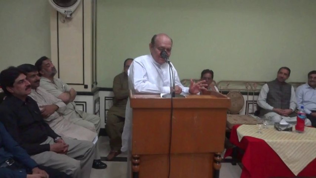Speech of Commissioner Appeal Multan Riaz Ahmed 4-5-2012