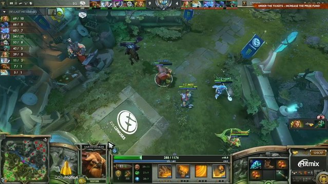 Evil Geniuses vs Quantic Gaming Game 2- DOTA 2 Champions League - TobiWan