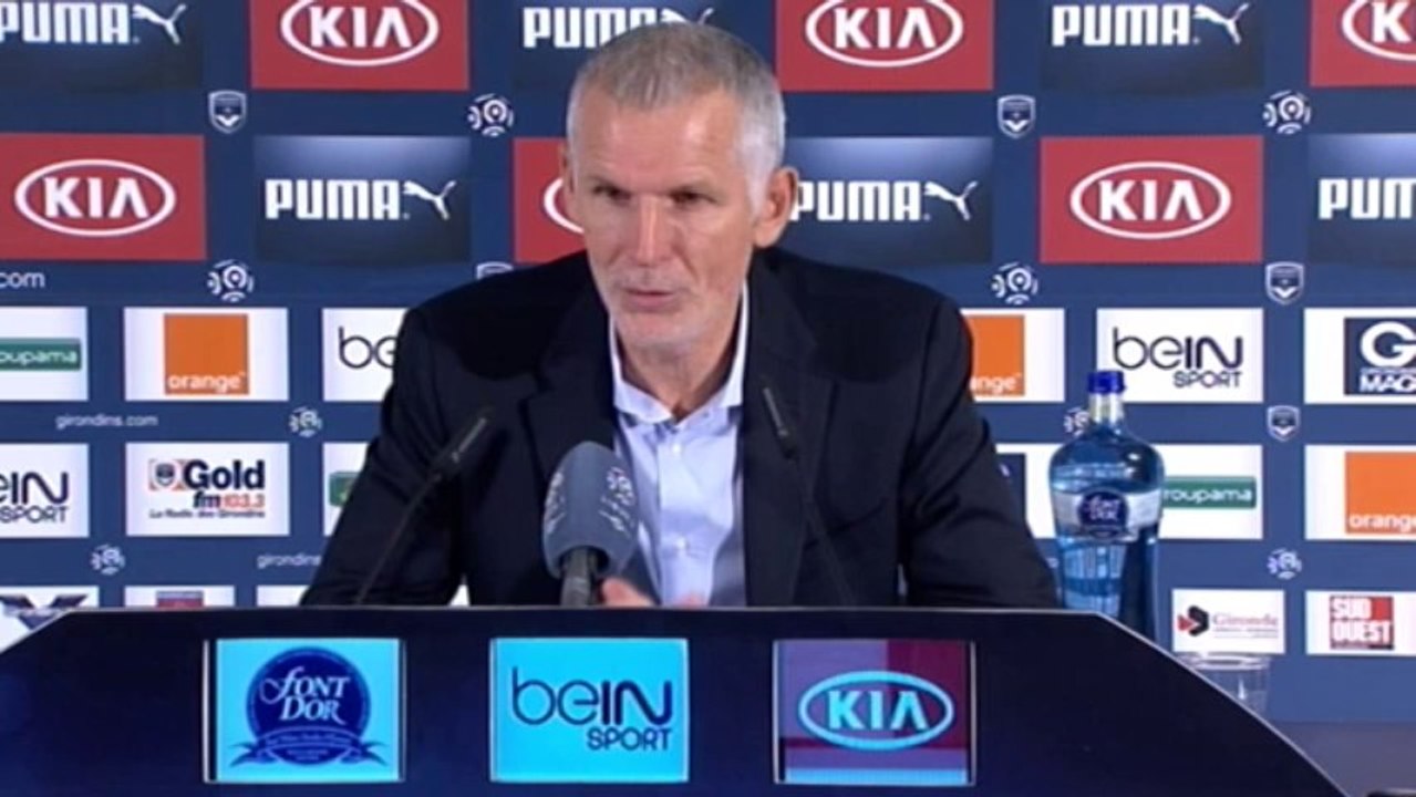 Conférence de presse après Bordeaux-Montpellier