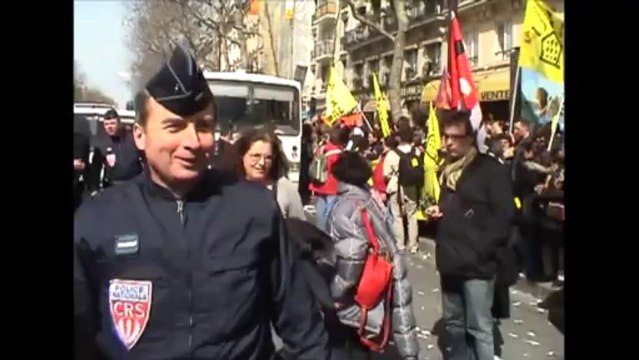 Paris (France) 04:04:2006 Rush manif CPE