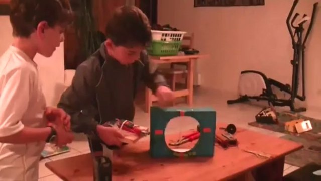 Defi des Cobayes Electro-aimant magique