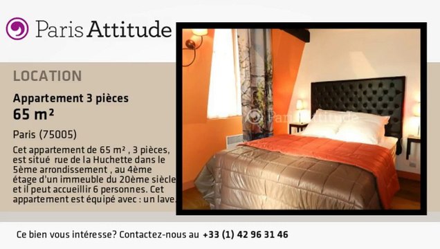 Appartement 2 Chambres à louer - Quartier Latin/St Michel, Paris - Ref. 8507