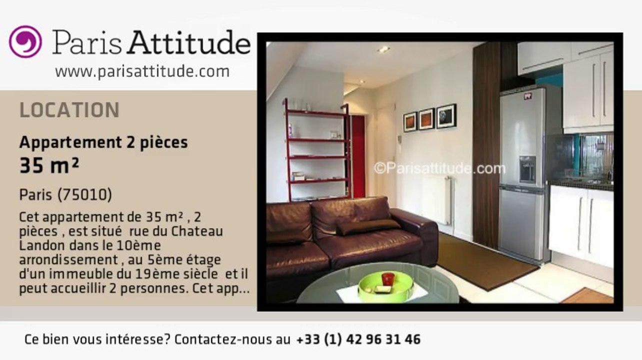 Appartement 1 Chambre à louer - Gare de l'Est/Gare du Nord, Paris - Ref. 6892