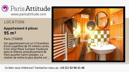 Appartement 3 Chambres à louer - Moulin Rouge/Pigalle, Paris - Ref. 2996