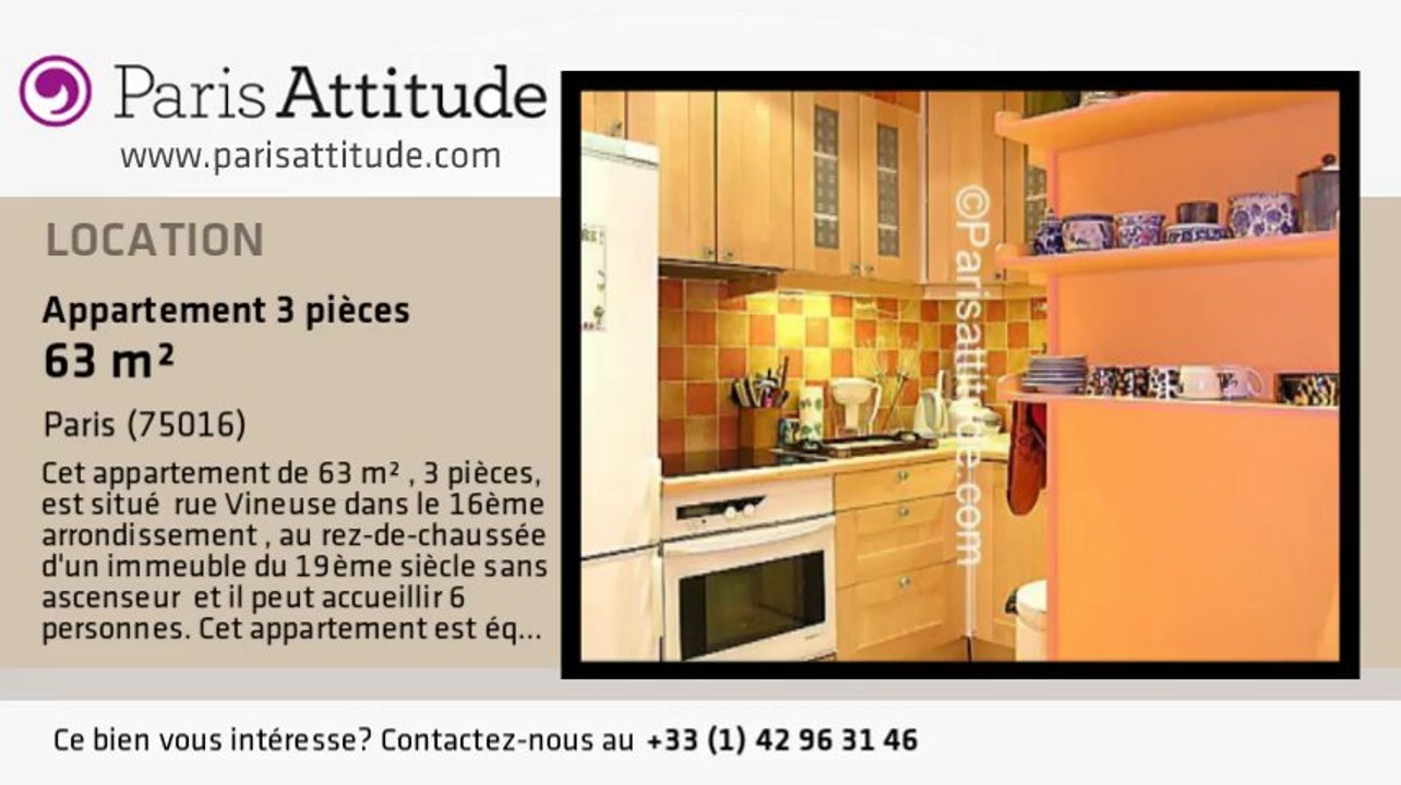 Appartement 2 Chambres à louer - Trocadéro, Paris - Ref. 6000