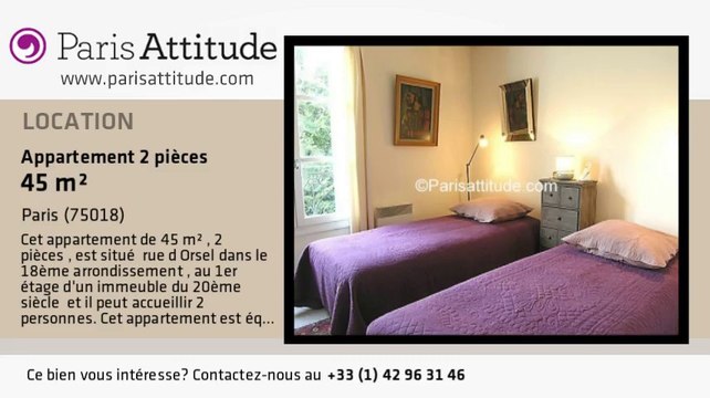 Appartement 1 Chambre à louer - Sacré Cœur, Paris - Ref. 7493