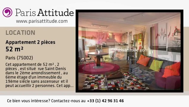 Appartement 1 Chambre à louer - Strasbourg St Denis, Paris - Ref. 7200