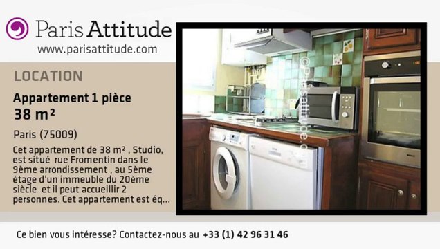 Appartement Studio à louer - Moulin Rouge/Pigalle, Paris - Ref. 7677