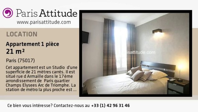 Appartement Studio à louer - Arc de Triomphe, Paris - Ref. 4840