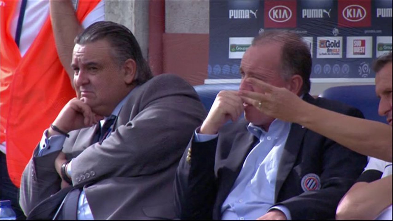 Girondins de Bordeaux (FCGB) - Montpellier Hérault SC (MHSC) Le résumé du match (11ème journée) - 2013/2014