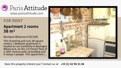 1 Bedroom Apartment for rent - Neuilly sur Seine, Boulogne Billancourt - Ref. 3672