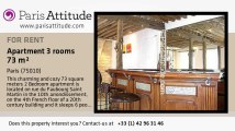 2 Bedroom Apartment for rent - Faubourg St Martin, Paris - Ref. 3537