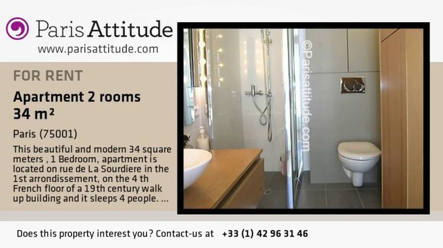 1 Bedroom Apartment for rent - Place Vendôme, Paris - Ref. 6111