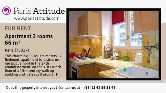 2 Bedroom Apartment for rent - Batignolles, Paris - Ref. 5367