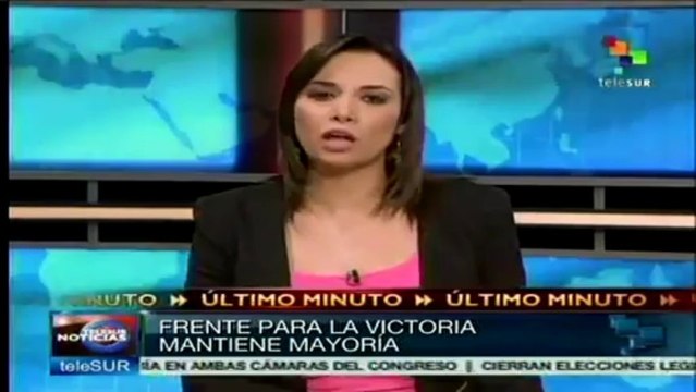 Argentina: mantiene mayoría en ambas cámaras Frente para la Victoria