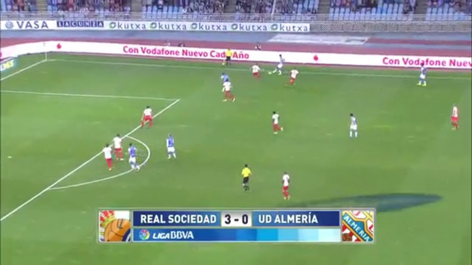 Real Sociedad 3 Almería 0