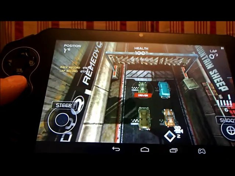 Archos GamePad 2 : quelques démos de jeux