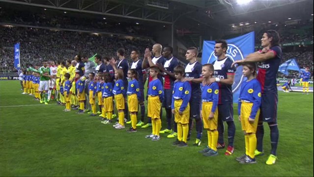 Fantastique ambiance à Geoffroy Guichard ASSE-PSG (2-2) - 2013/2014