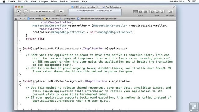 IOS & Mac OS X Programming Tutorial - Objective C & Xcode by Infinite Skills