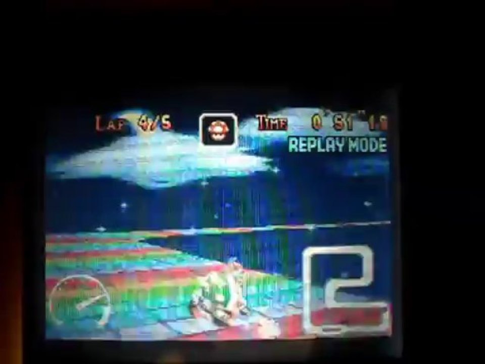 MKSC Retro Rainbow Road - 1:10.46, 12.03