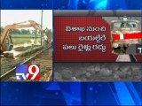 Government repairs railway tracks damaged by rain