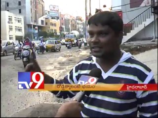 Hyderabad roads turn death traps