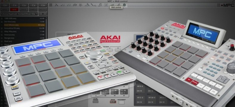 ANOTHER AKAI MPC RENAISSANCE/STUDIO BEAT USING AKAI MAX 49 KEYBOARD CONTROLLER