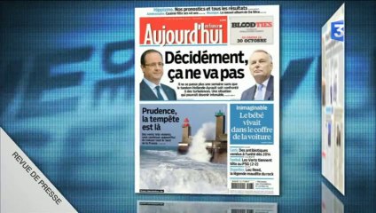 Revue de presse - Lundi 28 octobre 2013