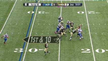 QB Brees to WR Stills, 69-yd, pass, TD