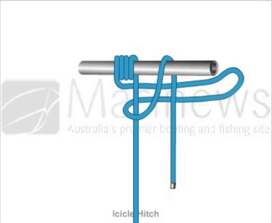 How to tie Lcicle Hitch Knot