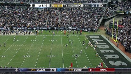 QB Roethlisberger to WR Sanders, 33-yd, pass