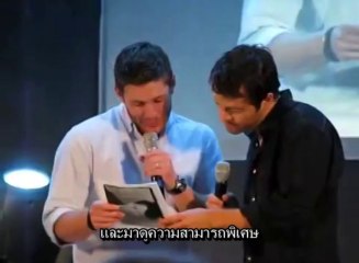 JIB3 - alarm clock on Jensen&Misha, and Misha resume [ซับไทย]