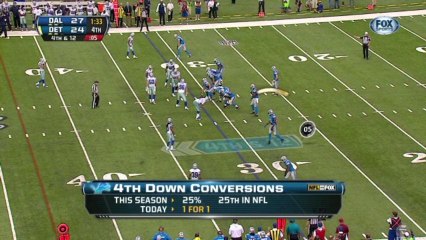 Cowboys defense, 4th down failed