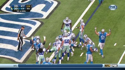 RB Bush, 1-yd, run, TD