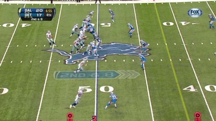 QB Romo to WR Bryant, 50-yd, pass, TD
