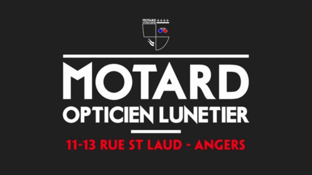 Publicité Motard Lunetier