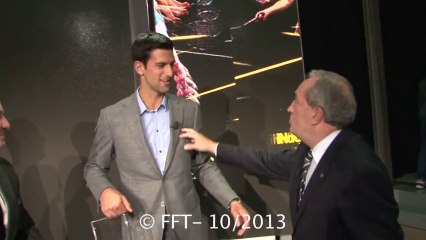 Draw ceremony with Monsieur Djokovic