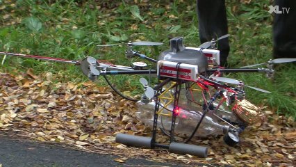 Un drone lutte contre les frelons asiatiques
